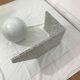 Massimo Vignelli marble coffee table, 1980