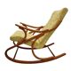Mid Century, chaise à bascule vintage en bois courbé par TON, Tchécoslovaquie des années 1950-60