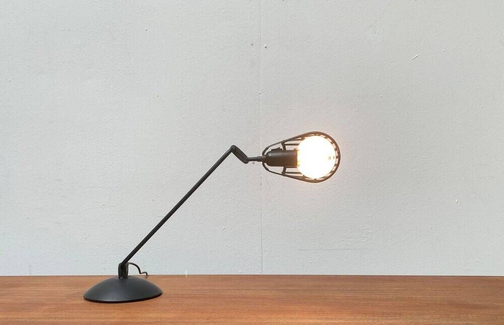 Lampe de table igloo postmoderne vintage italienne par Tommaso Cimini pour Lumina, années 1980.