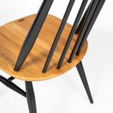 Pair of Mustache Chairs by Ercol made of Beech and Elm