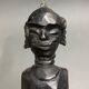 Pair of wooden statuettes sculptures of african couple 1960