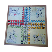 Game of goose, little horses, lady and backgammon Jeujura