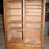 Double curtain binder