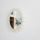 Verre acrylique miroir lumineux - décoration murale du milieu du siècle