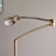 Adjustable swing arm modernist floor lamp