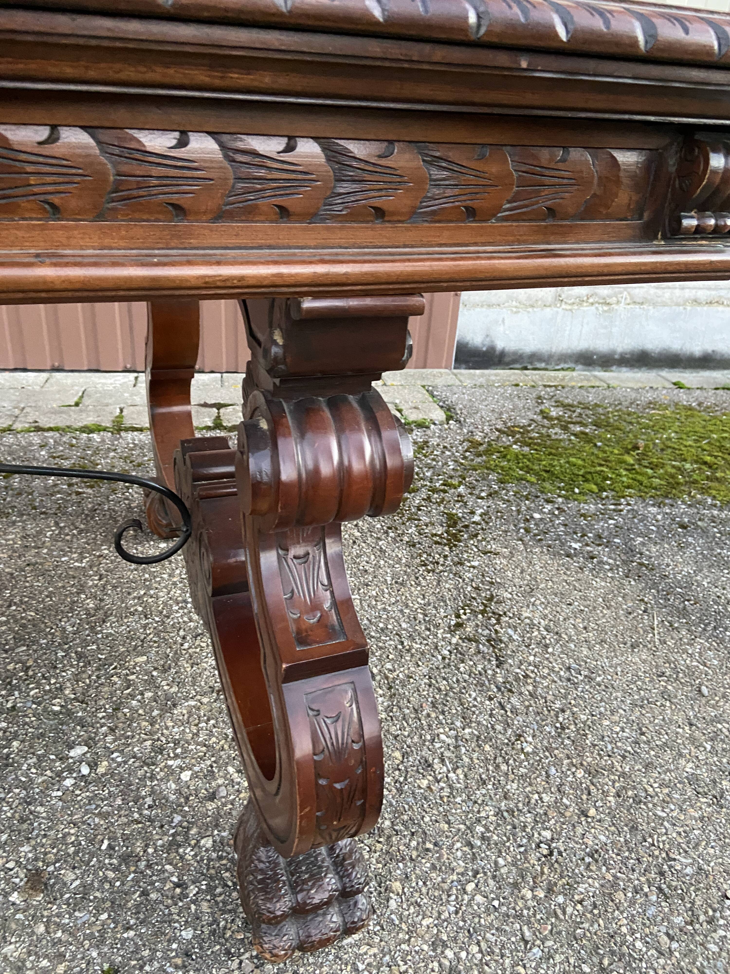 large Spanish Renaissance dining table