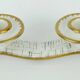 mid century ceramic CANDLE HOLDER u-keramik 1950s