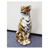 Tiger statue ceramic