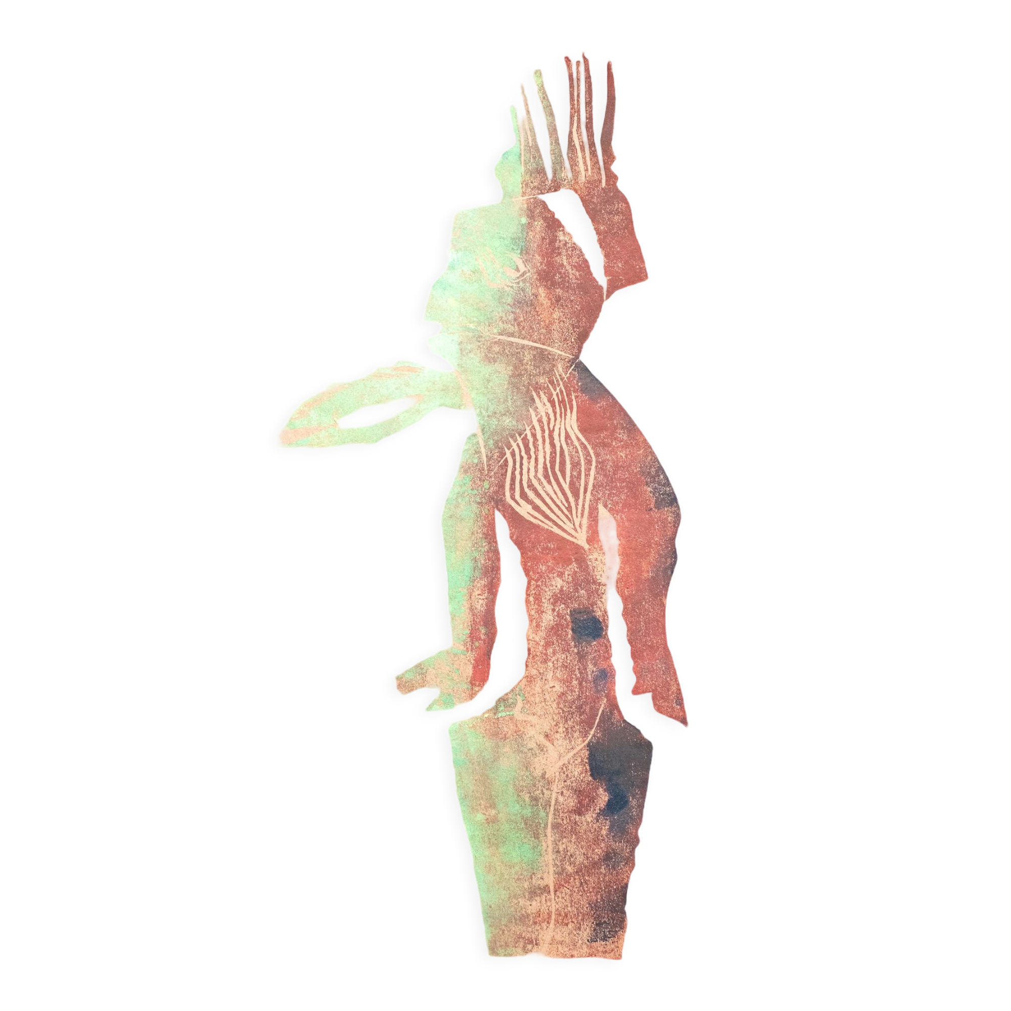 A. STARITSKY, ANTHROPOMORPHIC FORM, LITHOGRAPHY