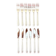 Christofle aria 6 fish cutlery set (12 pieces)