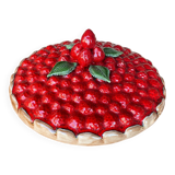 Strawberry tart dish