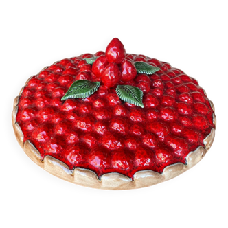 Plat tarte fraises