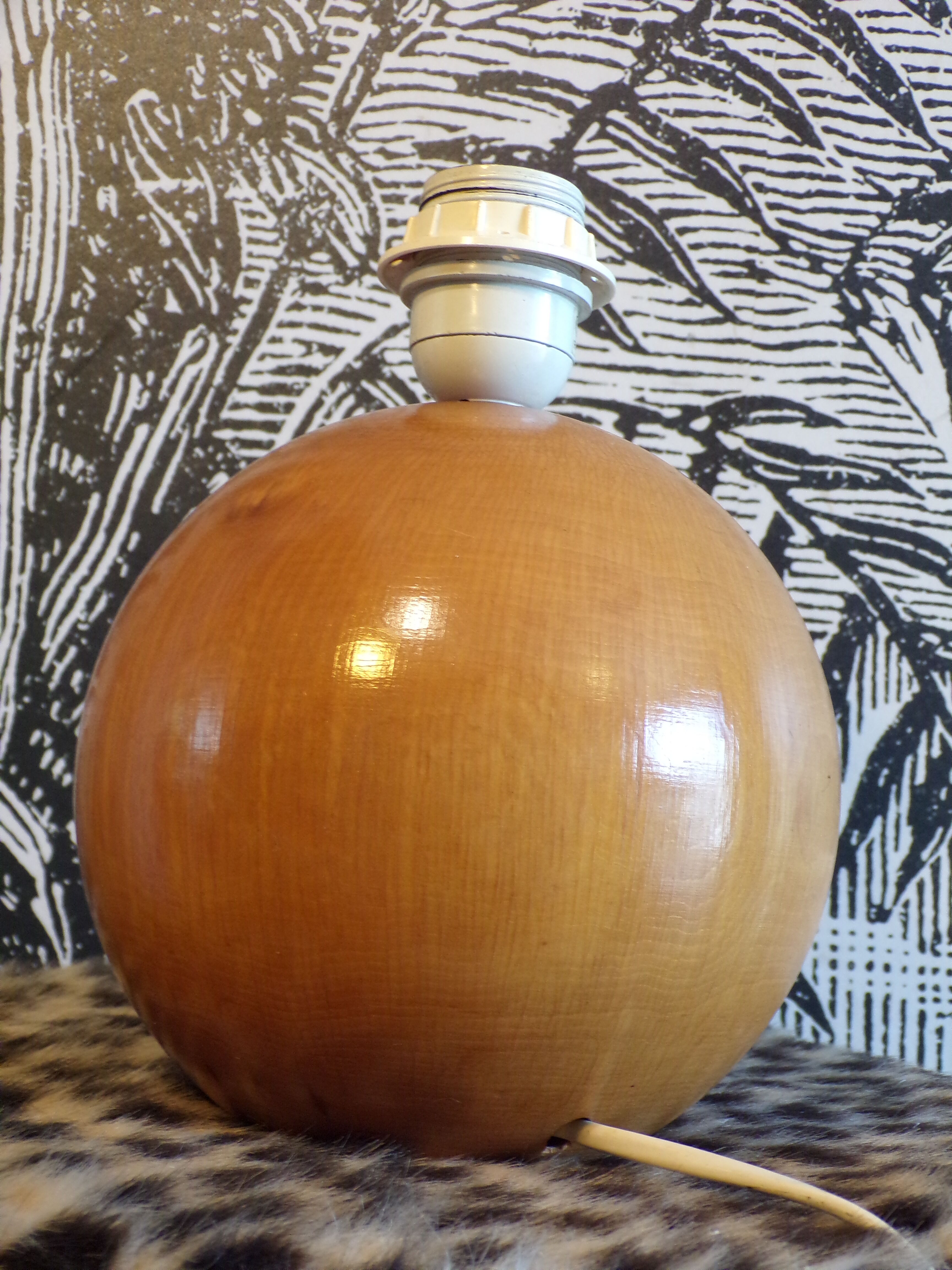 Lamp foot IMT wooden ball