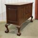 English enfilade from the early 20th century in mahogany.