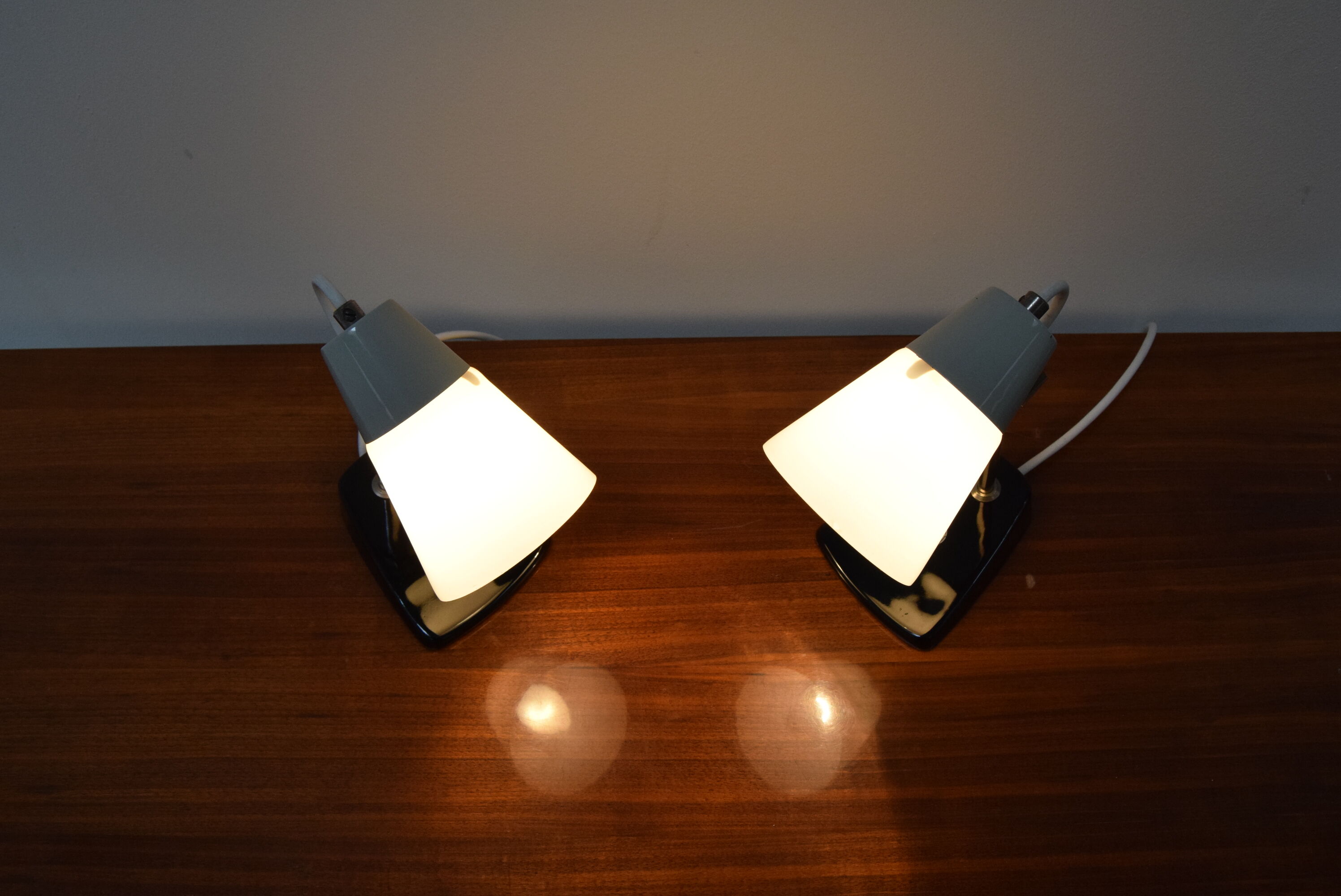 Pair of Mid-century Table Lamps, 1970’s.