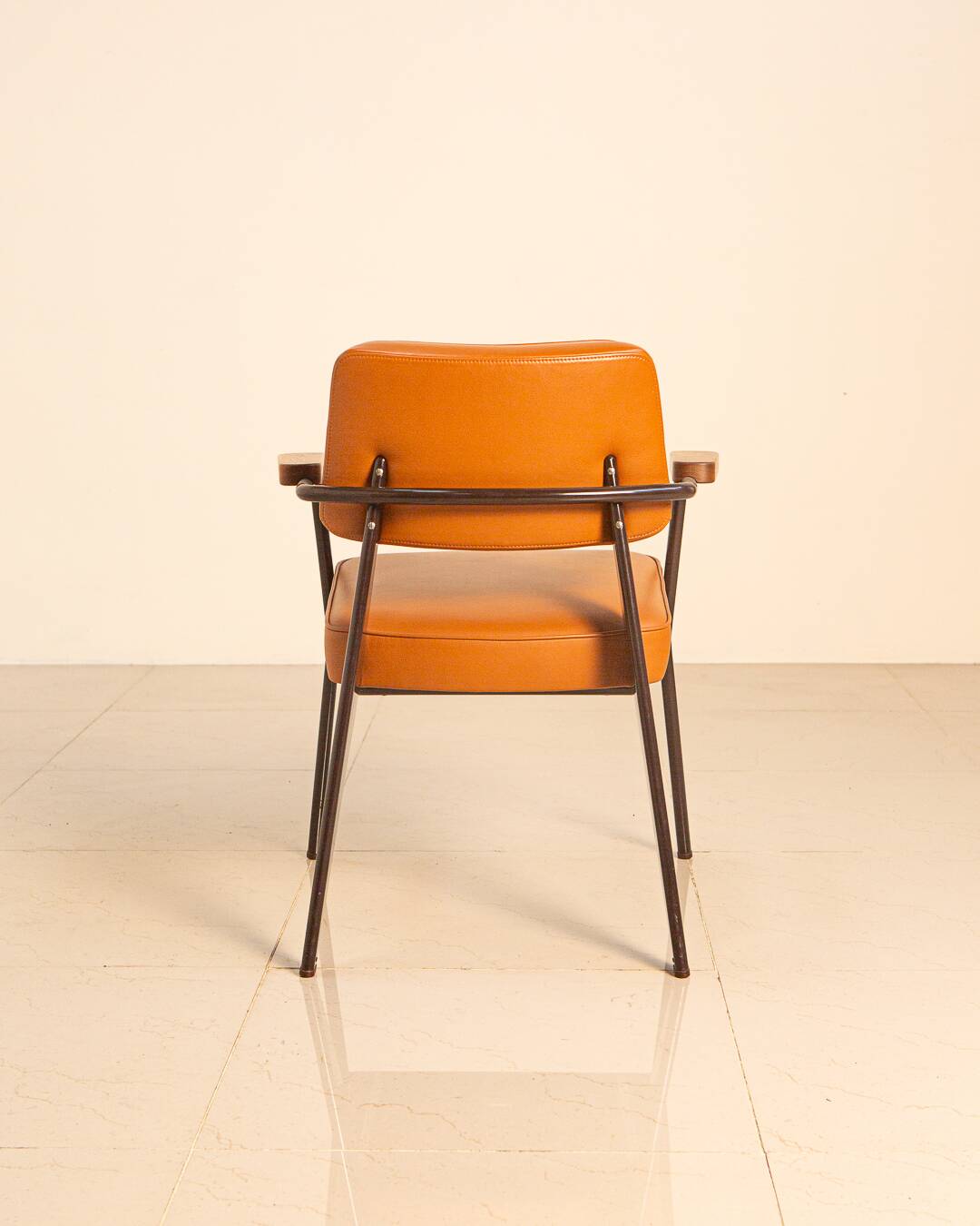 Cognac executive chair by Jean Prouvé for Vitra, 2000s