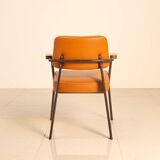 Cognac executive chair by Jean Prouvé for Vitra, 2000s