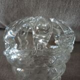Vase bouquetière en verre Liège 18e siècle
