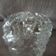 Vase bouquetière en verre Liège 18e siècle