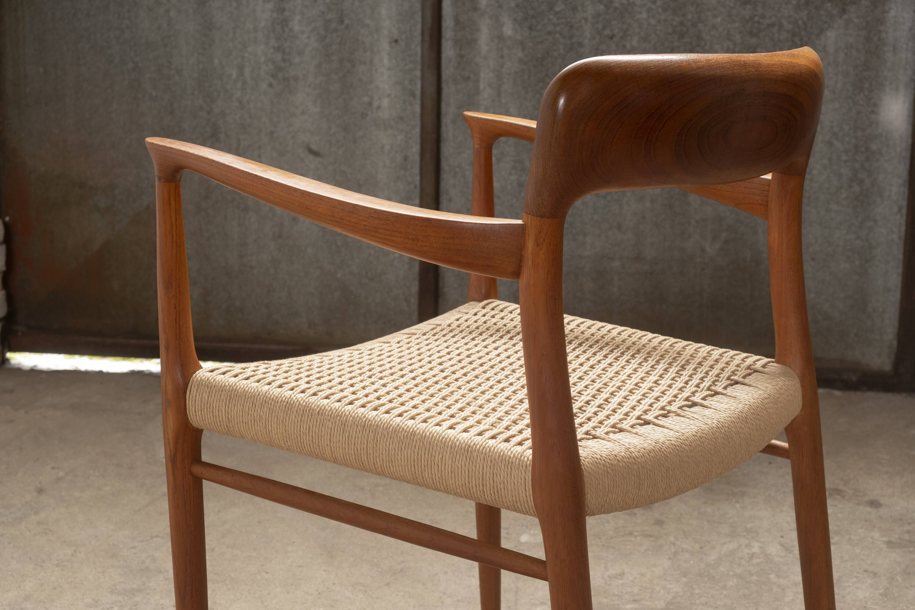 1x Niels Otto Møller chair Model 56 in Teak, 1960s Denmark