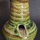 Monastic sandstone candle holder or tealight holder from Fontgombault Abbey, 20th century