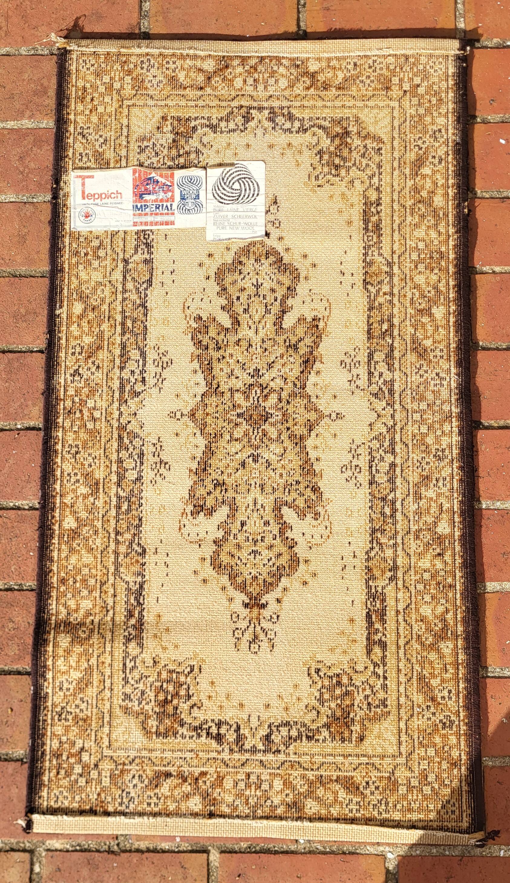 Wool rug 60*115