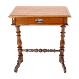 Solid Wood and Veneer Sewing Table, circa 1895