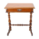 Solid Wood and Veneer Sewing Table, circa 1895