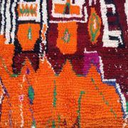 Handmade Moroccan rug, natural wool, 3x2 m.