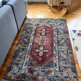 Handwoven wool Turkish carpet Nidge Kars