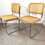 Paire de chaises Cesca Marcel Breuer Made in Italy