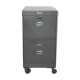 Industrial locker on wheels for hanging backrests