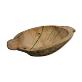 Plat creux en bois