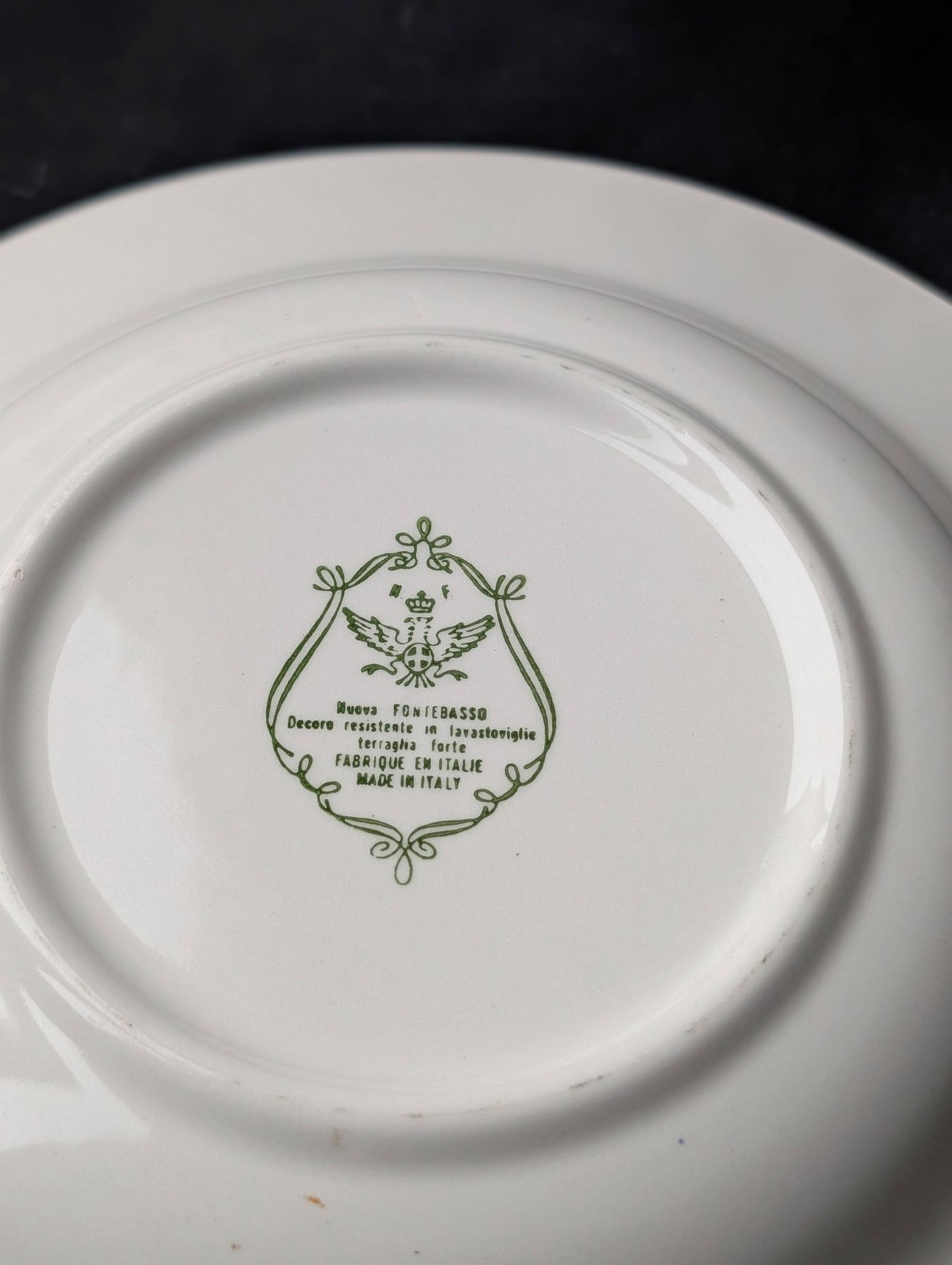 Assiettes et saladier Nuova Fontebasso
