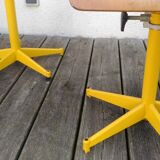 Five chairs of architect
