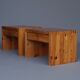 Bedside cabinets nightstands by Ate van Apeldoorn for Houtwerk Hattem