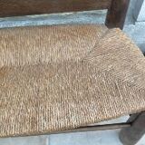 Mulched bench for children