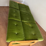 Vintage 3-seater convertible sofa – Eugen Schmidt / Soloform style