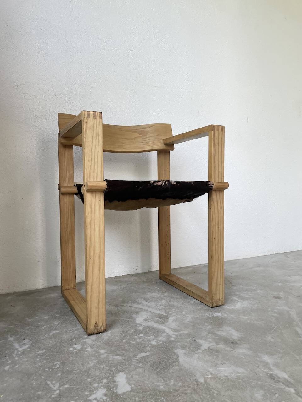 Oak chairs with armrests Ate Van Apeldoorn