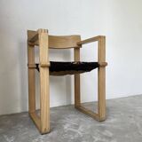 Oak chairs with armrests Ate Van Apeldoorn