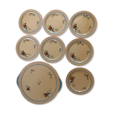 Longchamp Earthenware Cake Service Handmade Bagatelle Model