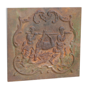 Plaque de cheminée