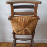 Paire de chaises en bois