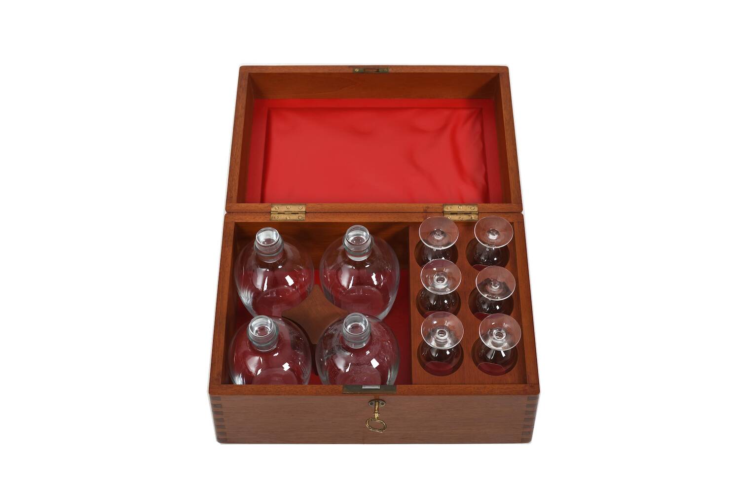 Rare Liqueur Box by Søren Willadsen and Holmegaard 1960s