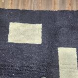 Moroccan pure wool Berber rug size 100 x 200 cm