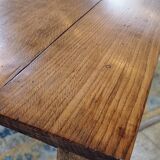 Farm table in sold oak