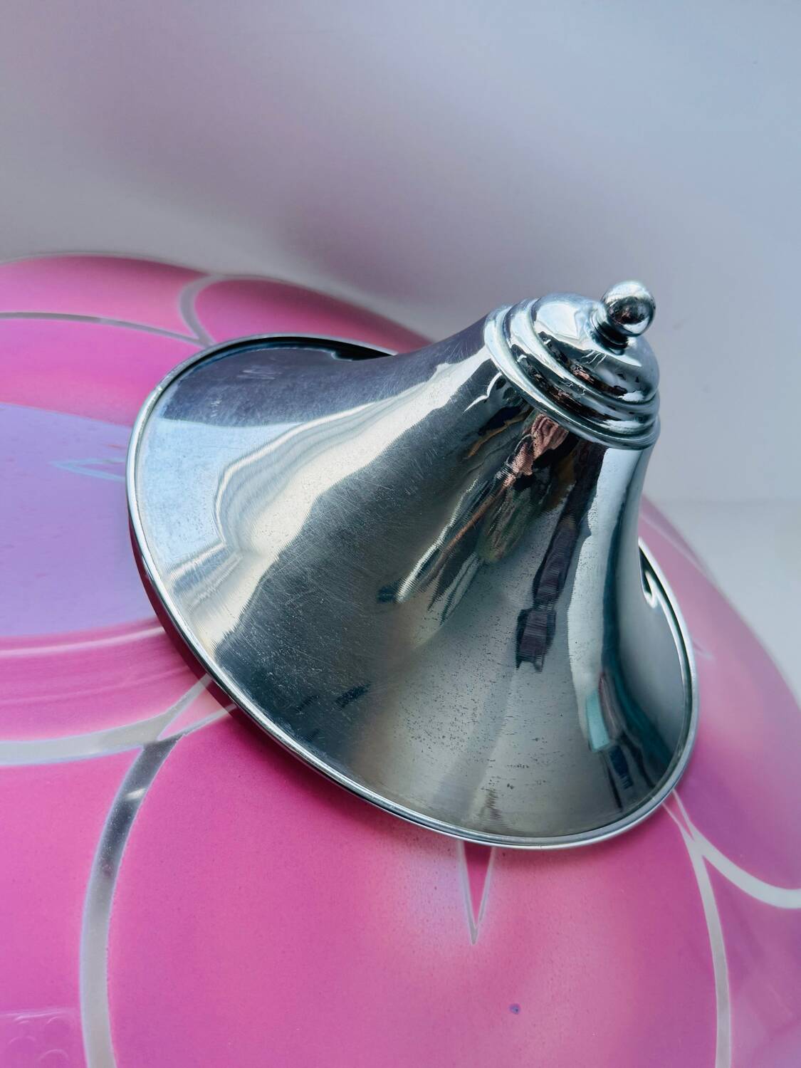 Art Deco ceiling light by Loys Lucha