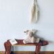 Wooden tiger bench