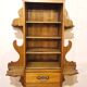 Art Nouveau wall shelf