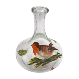 Hand-painted decanter carafe